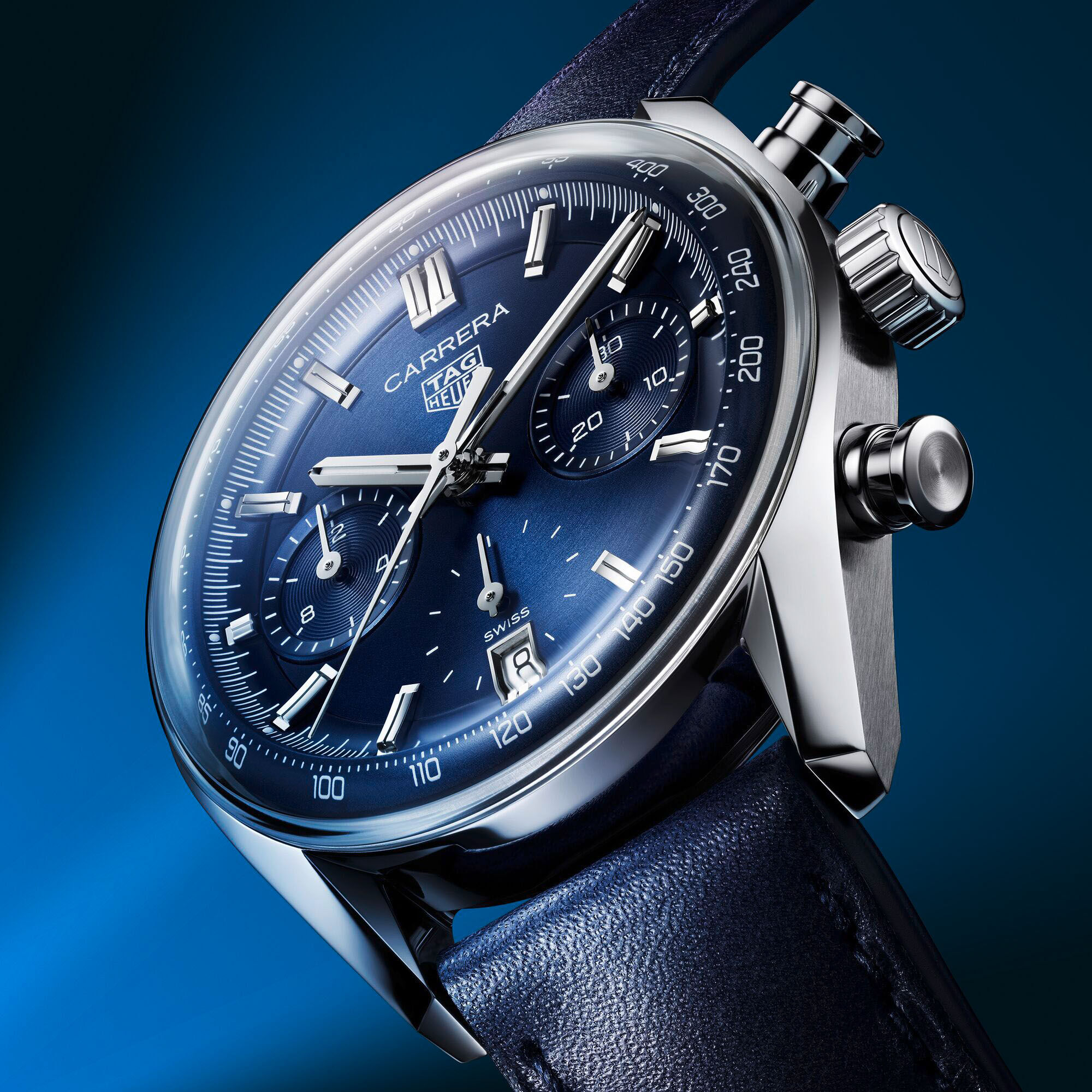 TAG Heuer Carrera Glass Box Automatic Chronograph 39 mm Stainless